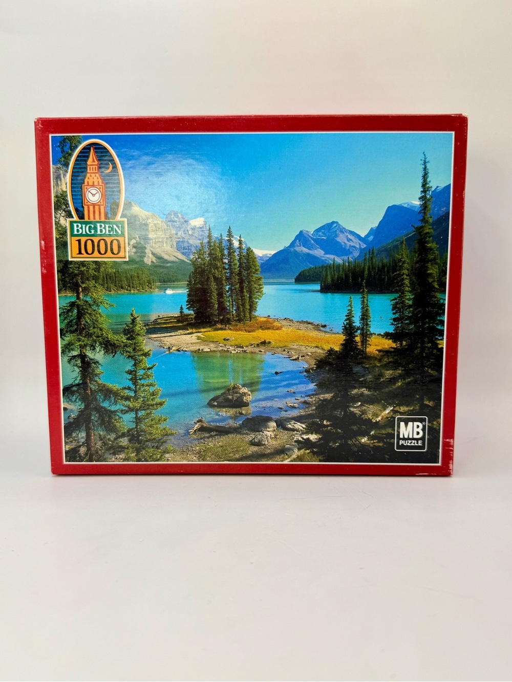 Big Ben 1000 Piece Landscape Mountain Lake Scenic Jigsaw Puzzle 20” x 26”